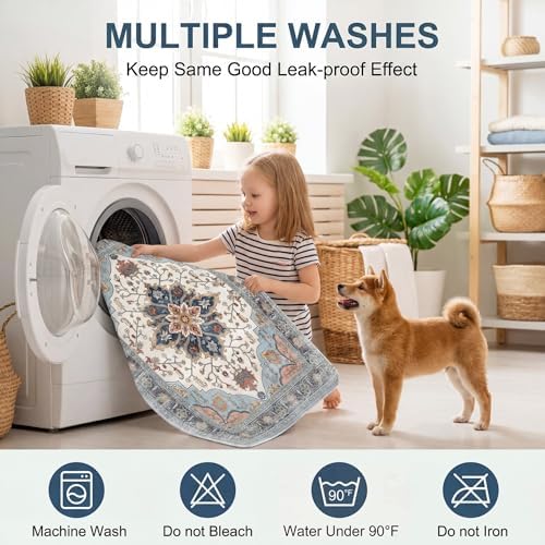 Washable Guinea Pig Pee Pads, Absorbent Reusable Guinea Pig Cage Liners - Image 5