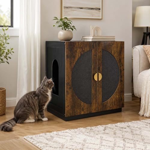 unipaws Cat Litter Box Enclosure - Image 6
