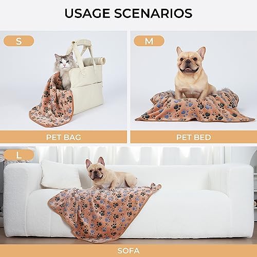 Luciphia Dog Blanket 3 Pack, Soft Cozy Fleece Throw - Image 2