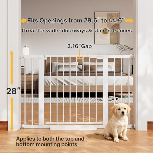InnoTruth 29.6-44.6 in Wide Baby Gate - Image 2