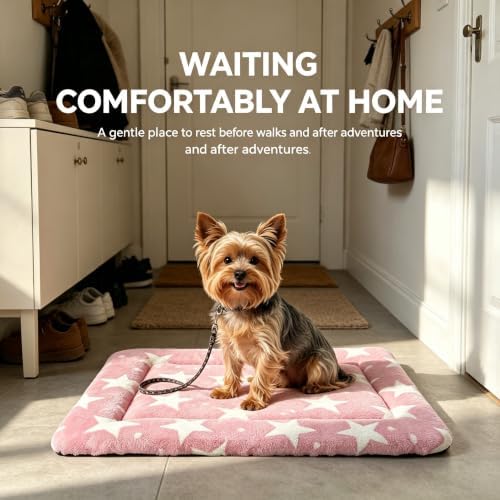 Dog Bed Mat - Soft Crate Pad for Kennel, Durable Pet Bed for Small Dogs & Cats - Image 6
