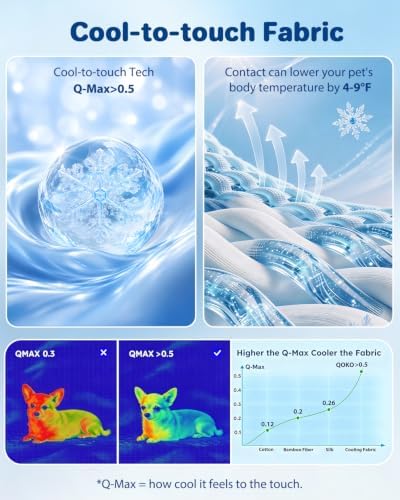 Cooling Dog Bed for Small Medium Cats - Image 2