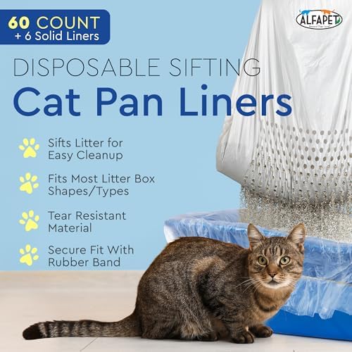 Cat Litter Box Sifting Liners Alfapet - Image 2