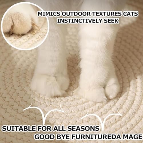 Instinct Basket, Stimuli Handwoven cat Basket Rope Cotton Eliminates Bed - Image 5