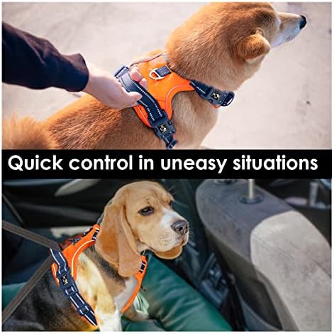 PHOEPET No Pull Dog Harness, Unique Colors Reflective Adjustable Dog Vest - Image 5