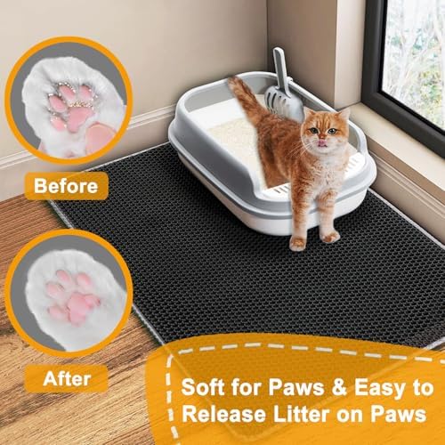 Large Cat Litter Box Mat, Litter box Mat - Image 6