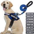 Service Dog Vest Harness and Leash Set, Animire in Training Dog Harness by Animire