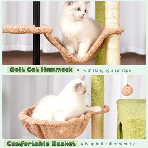 Gitelsnour Cat Tree, 43.3'' Cat Tower - Image 6