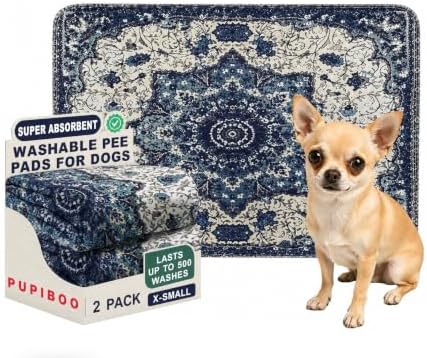 PUPIBOO Washable Pee Pads for Dogs and Cats by PUPIBOO