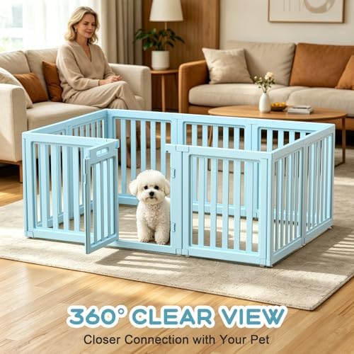 Dog Playpen Indoor, Puppy Playpen, 10 Panels - Image 5