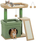 PEQULTI Small Cat Tree Tower for Indoor Cats by PEQULTI