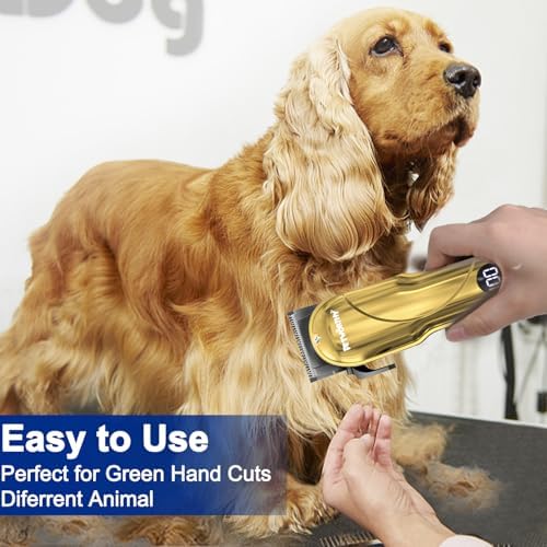 Quiet Dog Grooming Kit - 2000mAh Dog Clippers - Image 6
