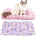 2 Pack Cat Blankets for Indoor Cats, Ultra Soft Reversible Mat, Fluffy Flannel by HeNdShe