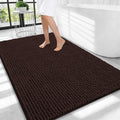 OLANLY Thick Chenille Large Bathroom Rugs 40x32, Absorbent Bath Mat by OLANLY