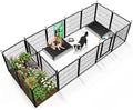 FXW Rollick Dog Playpen with Divider Connectors, 16 Panels by FXW