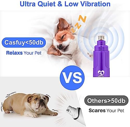 Casfuy Dog Nail Grinder with LED Light - Image 6