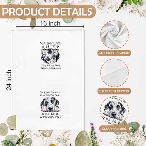 Funny Dalmatian Dog Kitchen Towels Accessories Ornament Decor, Dalmatian Dog - Image 7