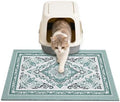 Unicorn Catcher 24"x15" Cat Litter Mat Non-Slip Washable Litter Box Mat by UnicornCatcher