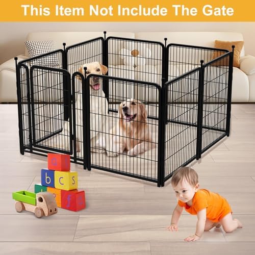 Getlay Garden Fence 40 Inch 14 Panels Without Gate, Total 31 Ft Garden Fence - Image 4