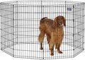 MidWest 42-Inch Exercise Pen, Single Door, 16 Sq Ft Play Area by MidWestHomesForPets