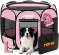 Dog Cat Small Animal Puppy Playpen Crate, Whole Pink by MZNZ
