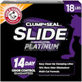 ARM & HAMMER Slide Platinum Easy Clean-Up Clumping Cat Litter, 18 lbs by ARMHAMMER