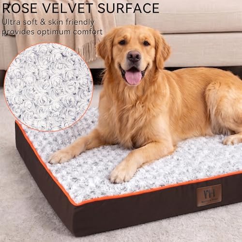 WESTERN HOME WH Orthopedic Dog Bed Medium Size Dog Washable Pet Bed - Image 2