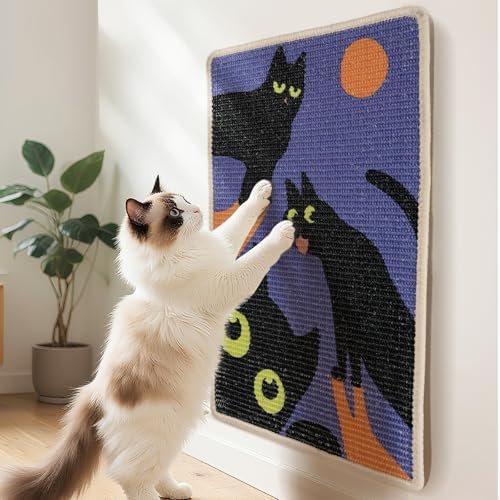 3-in-1 Sisal Cat Scratcher Mat by Truvito