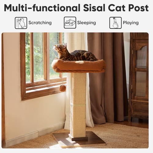 FUKUMARU Retro-Style Cat Scratching Post - Image 2