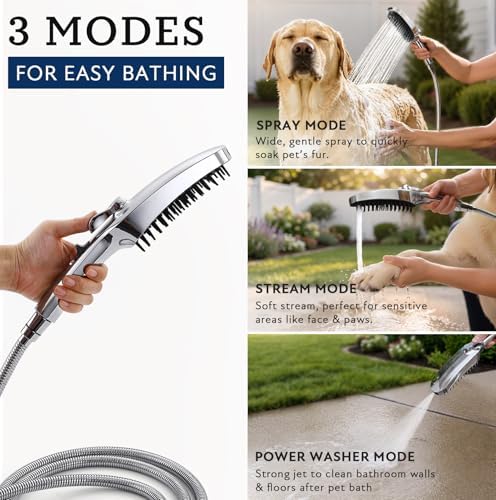 G-Promise 3 Mode Dog Wash Shower Attachment - Image 3