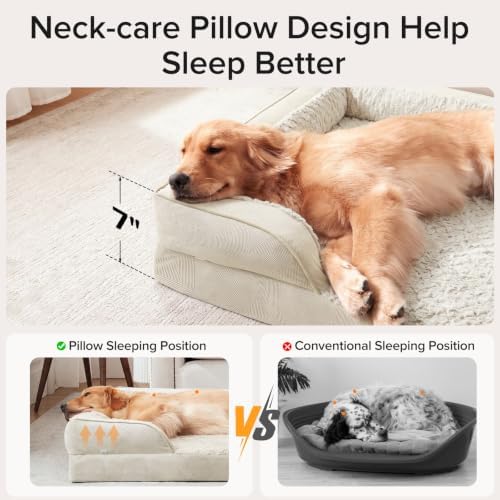 INVENHO L Plus Orthopedic Dog Bed - Image 4