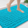 Smiry Bathroom Rugs 30X20, Extra Soft Rubber Backing Chenille Bath Mats by Smiry
