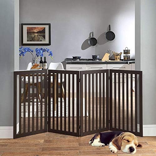 unipaws 36”H Free Standing Pet Gate - Image 2