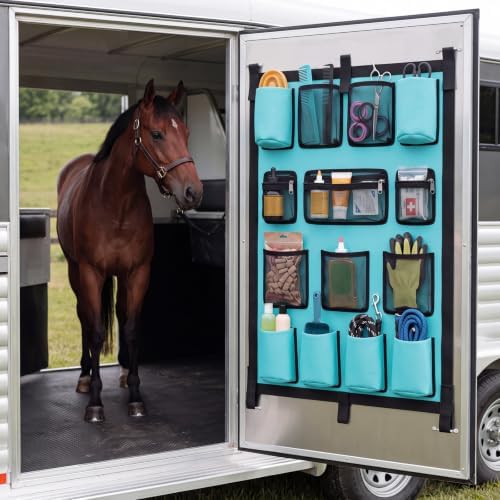 Riakrum 1 Pcs Horse Trailer Grooming Bag, 39 x 23 Inch - Image 6