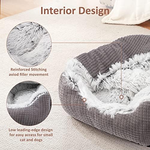 MIXJOY Dog Beds for Small Medium Dogs - Image 3