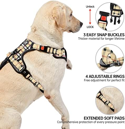 NESTROAD Reflective Dog Harness - Image 4