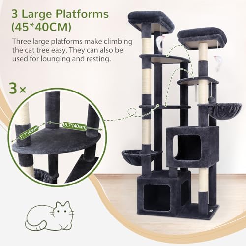 Globlazer S74E Pro Heavy Duty Maine Coon Cat Tree - Image 4