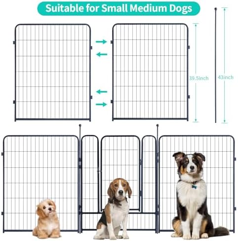Dog Playpen, Portable Outdoor Dog Fence, Dog Playpen - Image 3