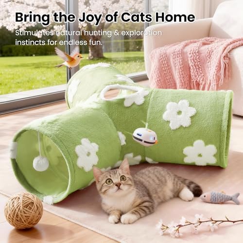 Tempcore Cat Tunnel, 3-Way Collapsible Toy - Image 5