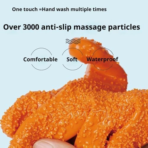 YOFANG 27.2" Long Sleeve Pet Grooming Bathing Gloves Anti-Scratch - Image 5