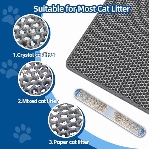 Honeycomb Large-Pore Cat Litter Mat - Image 2