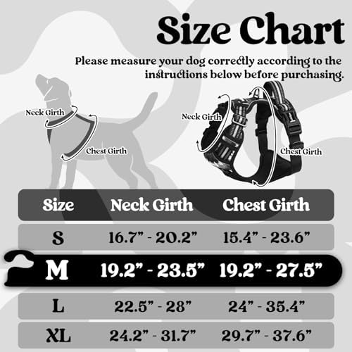 rabbitgoo Dog Harness Medium Sized, Updated Easy On & Off - Image 2