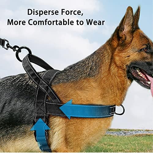 Green No Pull Dog Harness for Small Medium Large Sized Dog, Reflective Escape - Image 6