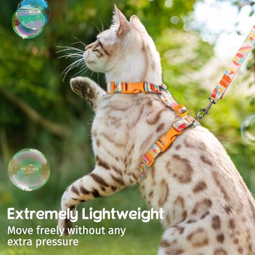 Dooradar Cat Harness and Leash Set, Adjustable Pet Straps - Image 3