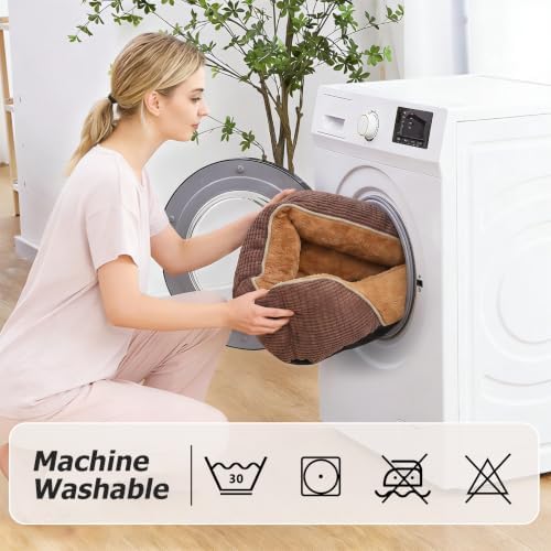 MIXJOY Dog Beds for Small Dogs, Cat Beds for Indoor Cats Washable, Calming Pet - Image 7