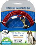 Four Paws Medium Weight Dog Tie Out Cable by FourPaws