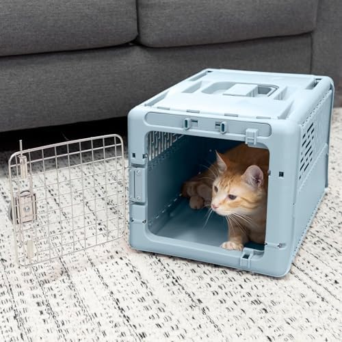 SportPet Designs Collapsible X-Small Pet Travel Carrier, Hard-Sided Kennel - Image 6