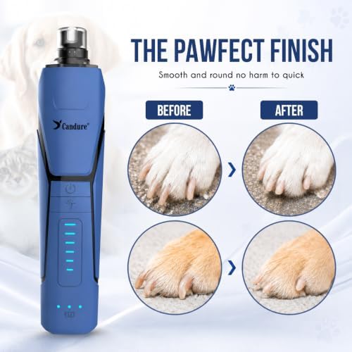 Candure Whisper Quiet Dog Nail Grinder - Image 5