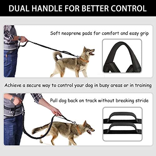 Hands Free Dog Leash, Waist Running Leash - Image 5