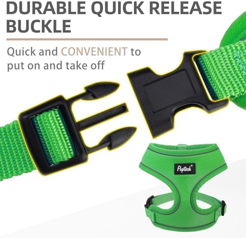PUPTECK Small Dog Harness and Leash Set No Pull - Image 4